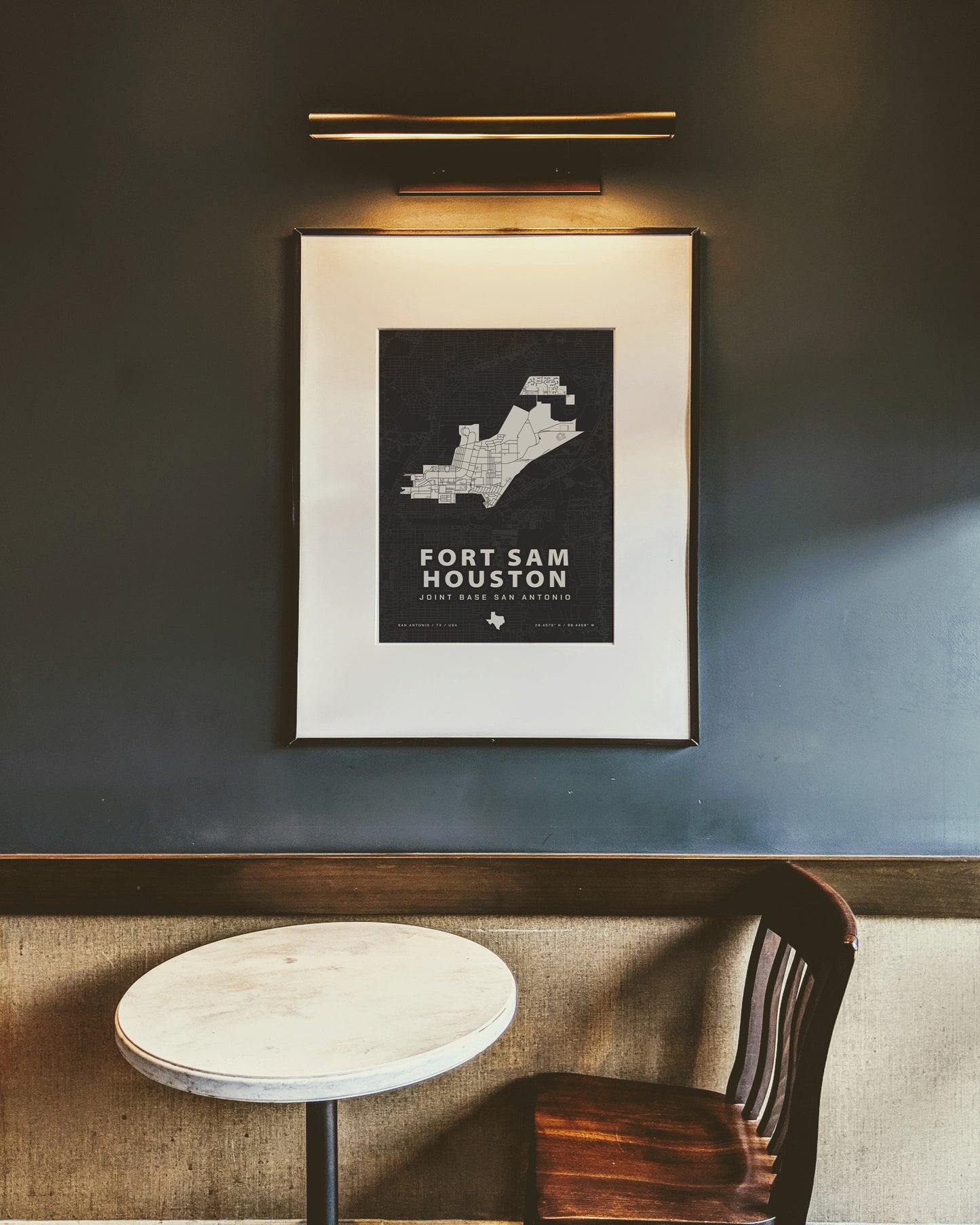 Fort Sam Houston Map Print