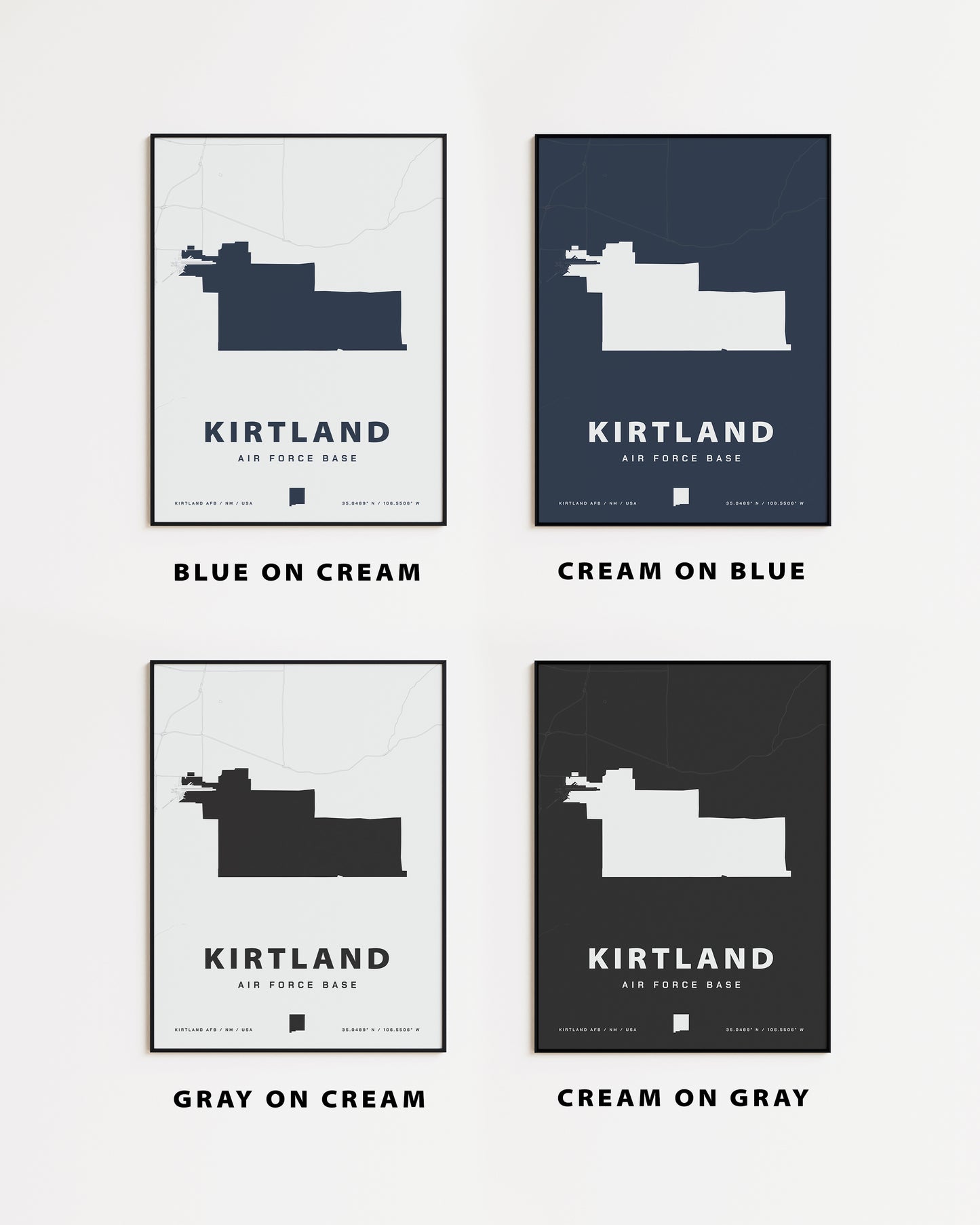 Kirtland Map Print