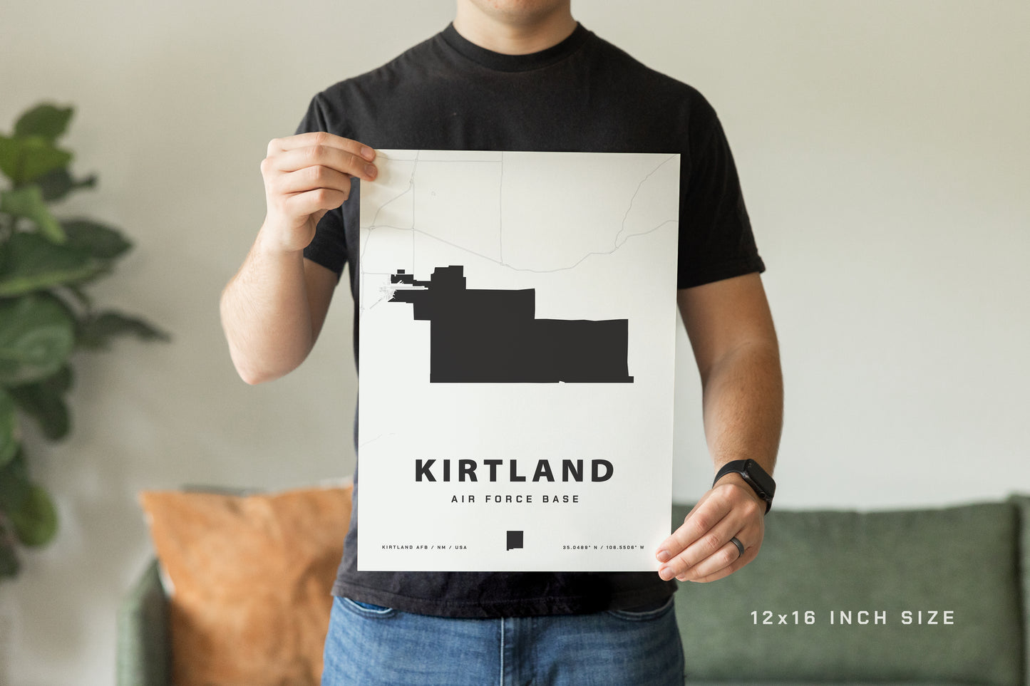 Kirtland Map Print