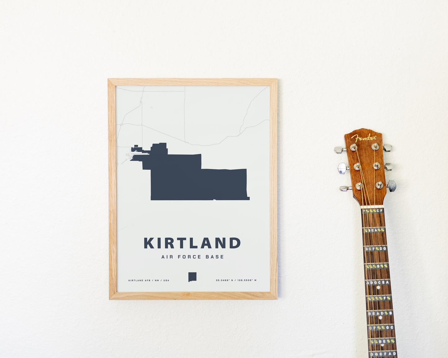 Kirtland Map Print