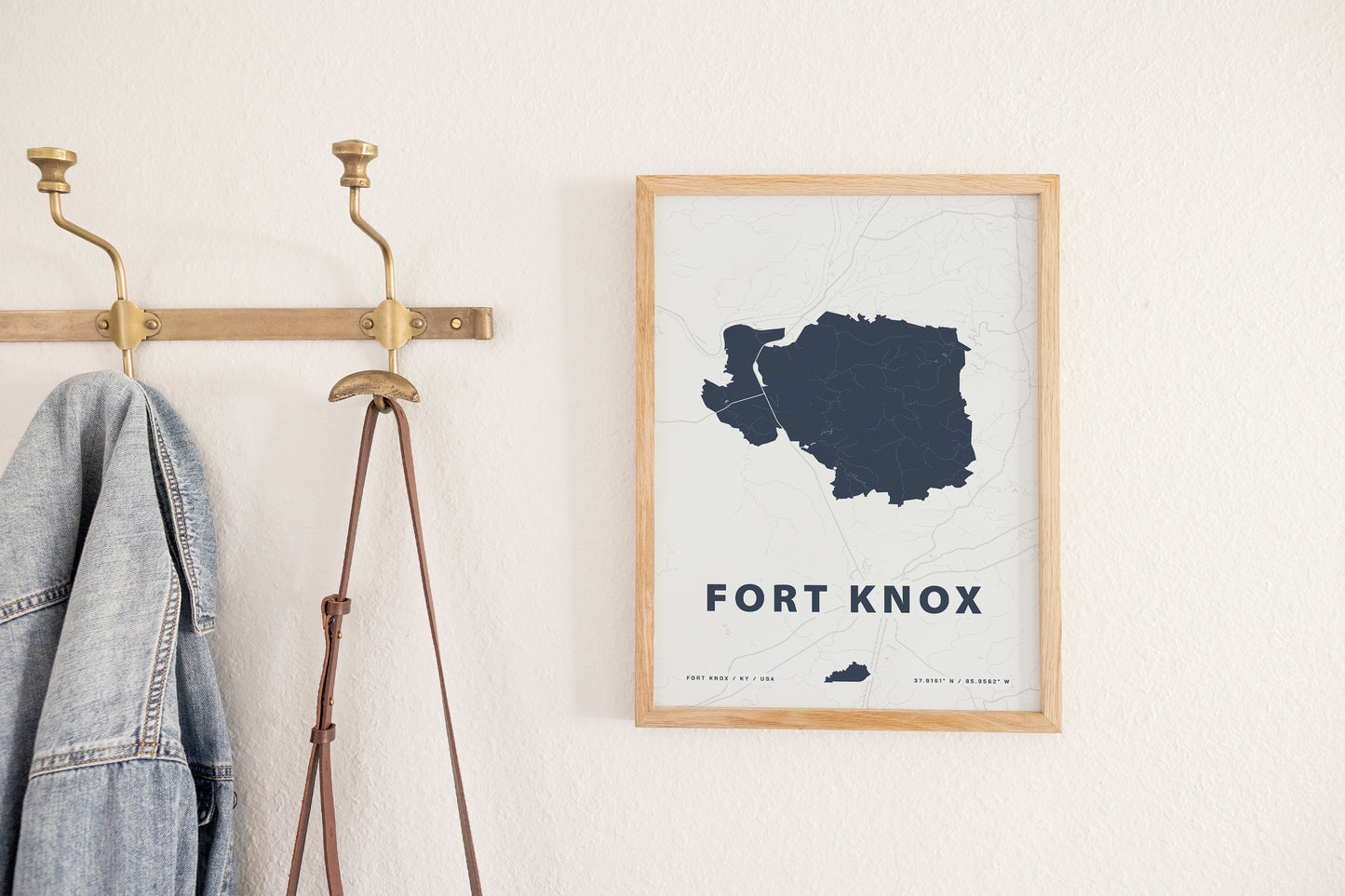 Fort Knox Map Print