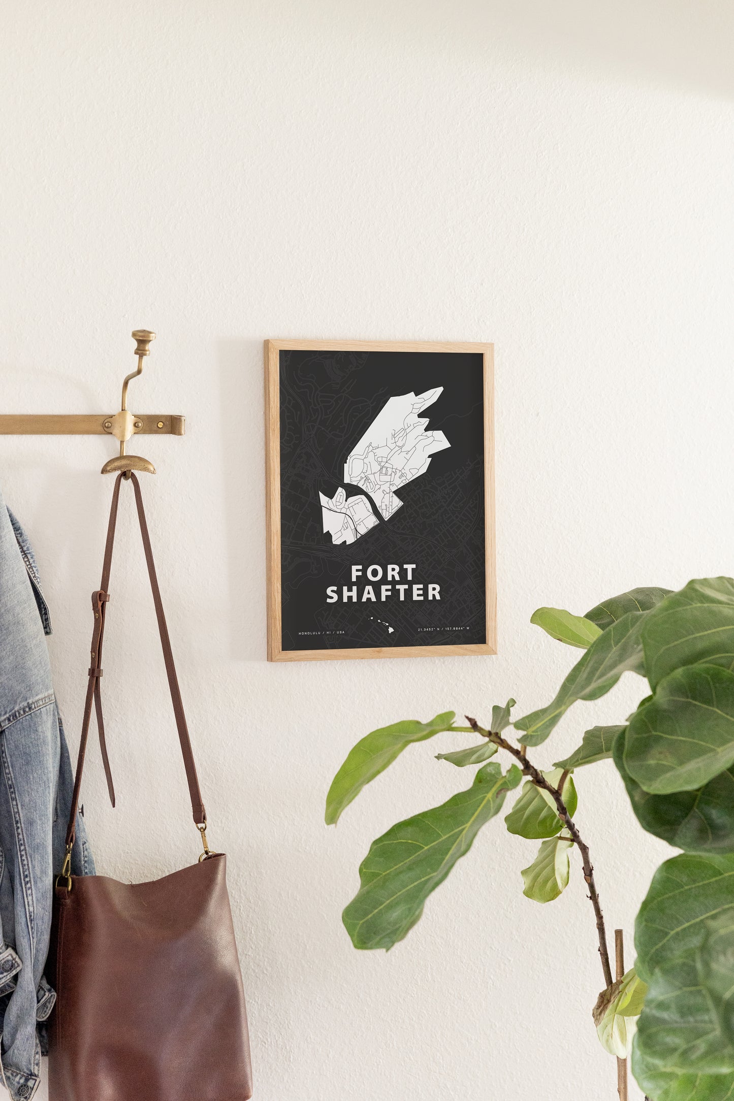 Fort Shafter Map Print
