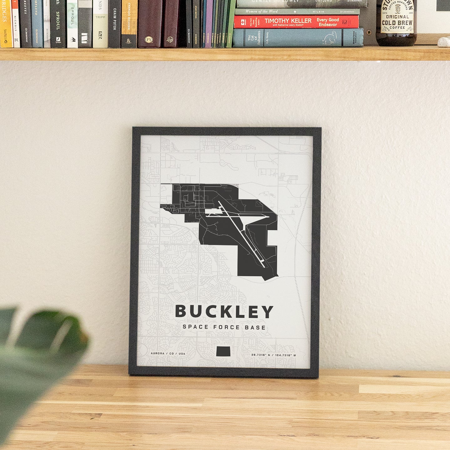 Shop Space Force Base Map Prints | Home Base Maps