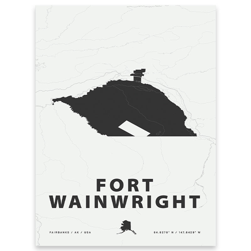 Wainwright Base Fort Wainwright Base Map Overview Of The Alaska Nike Sites | Project