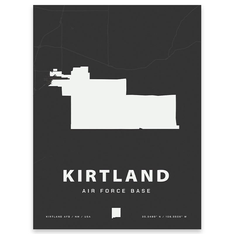 Kirtland Map Print