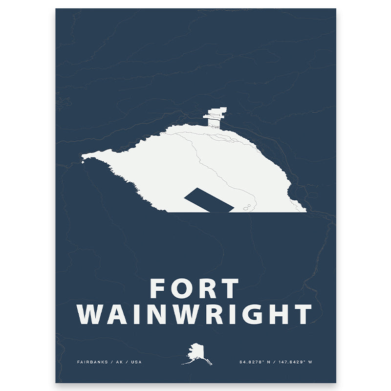 Wainwright Base Fort Wainwright Base Map Overview Of The Alaska Nike Sites | Project