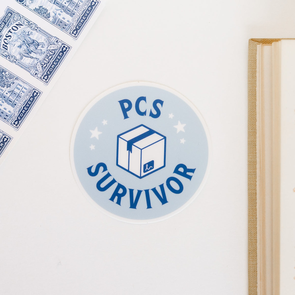 Navy Vinyl Sticker Pack