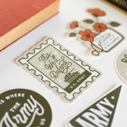 Army Vinyl Sticker Pack