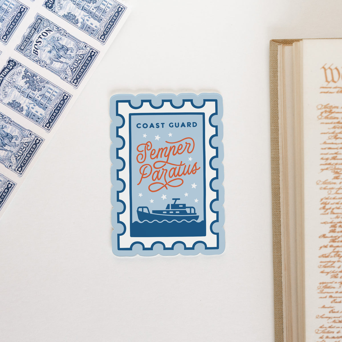 Coast Guard Vinyl Sticker Pack