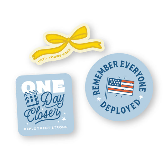 Deployment Vinyl Sticker Pack