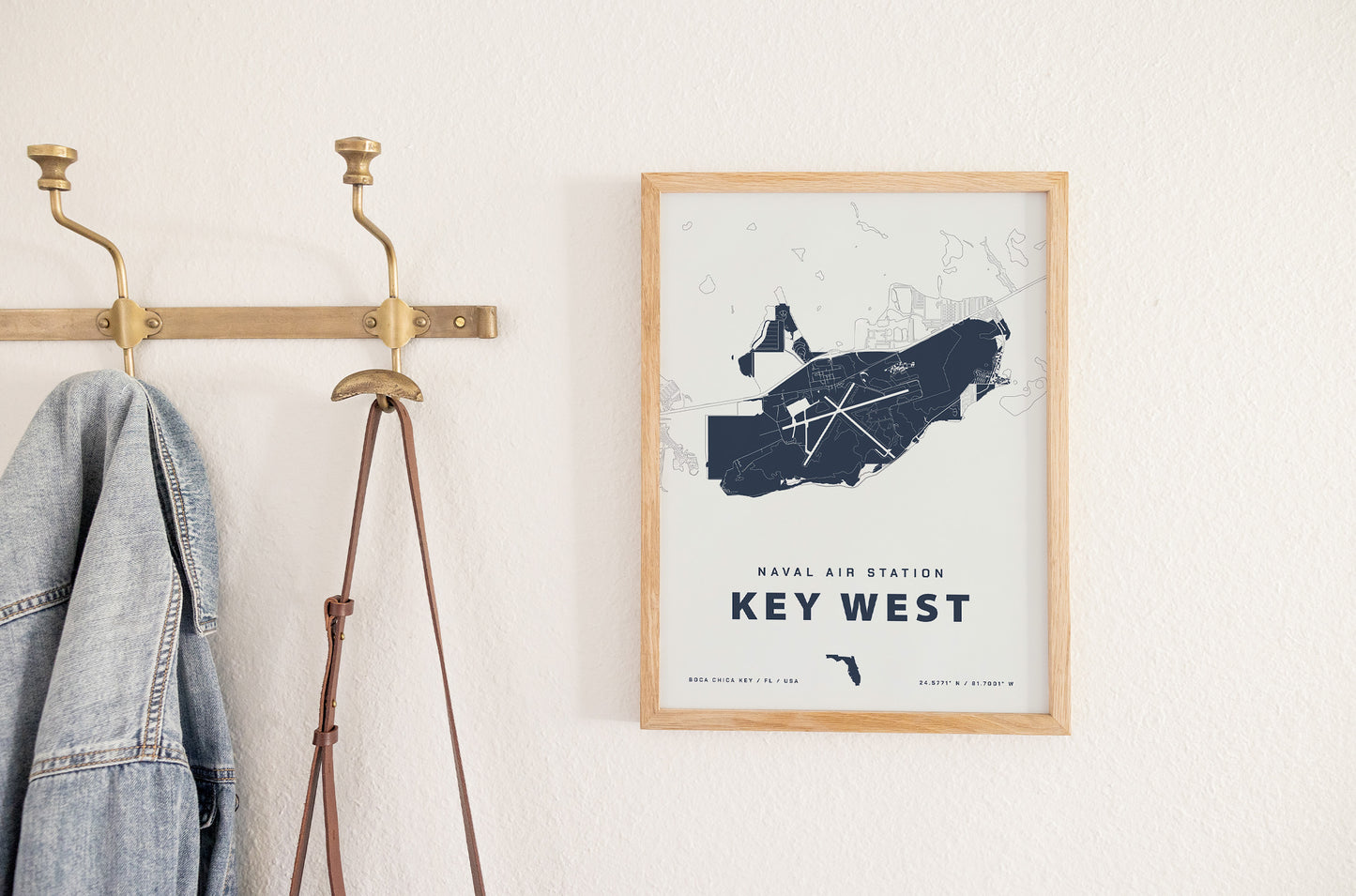 Naval Air Station Key West Map Print