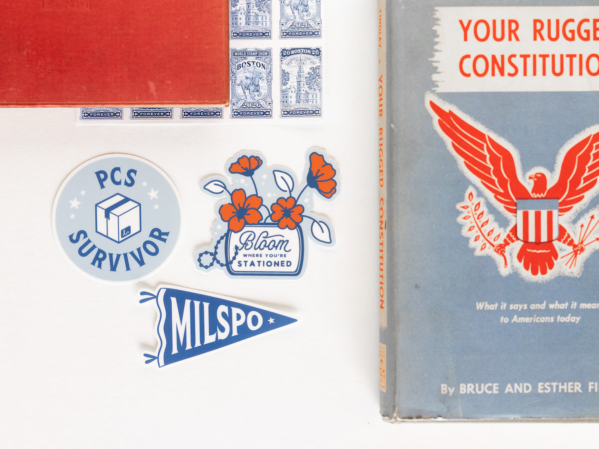 Milspo Vinyl Sticker Pack
