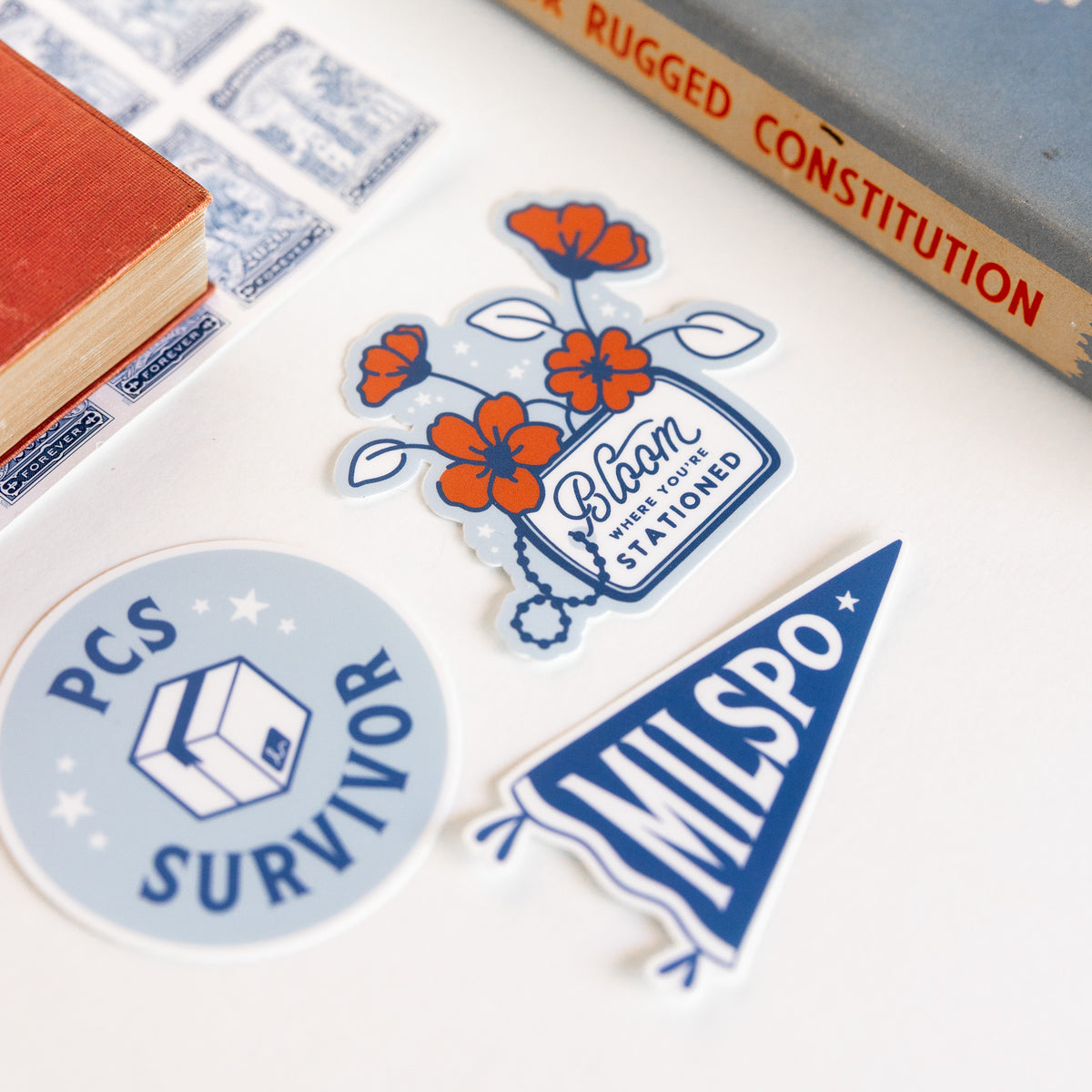Milspo Vinyl Sticker Pack