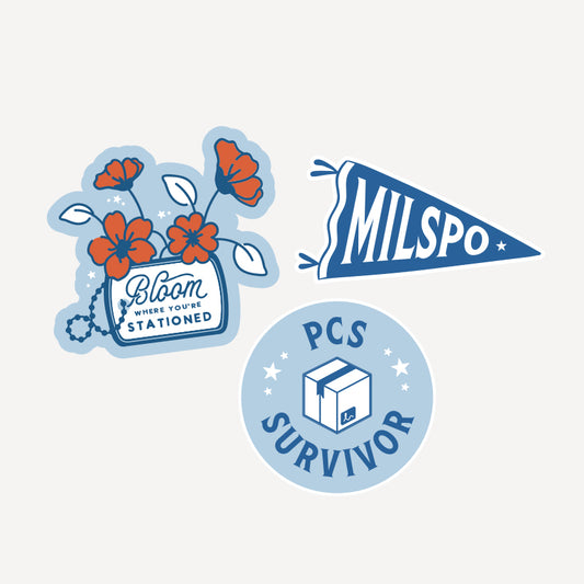 Milspo Vinyl Sticker Pack