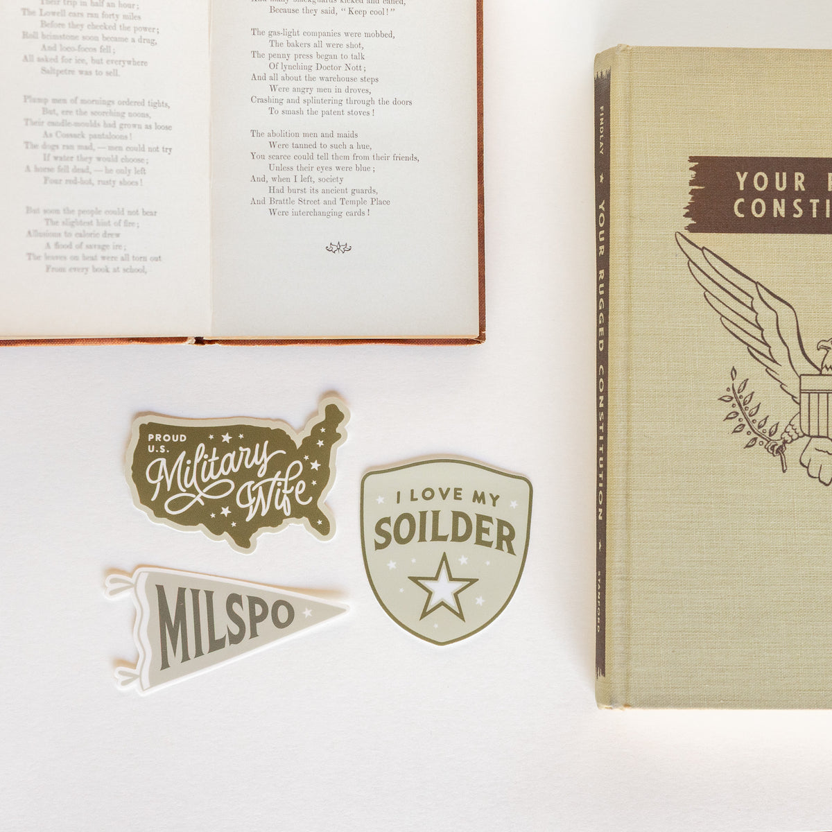 Military Wife Sticker