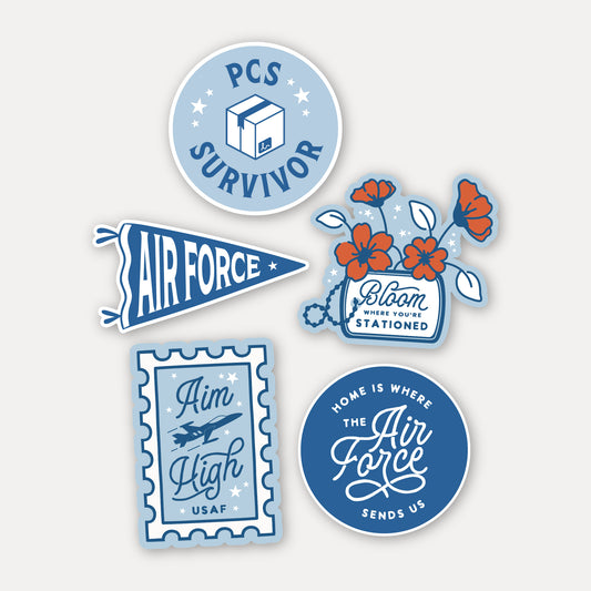 Air Force Vinyl Sticker Pack