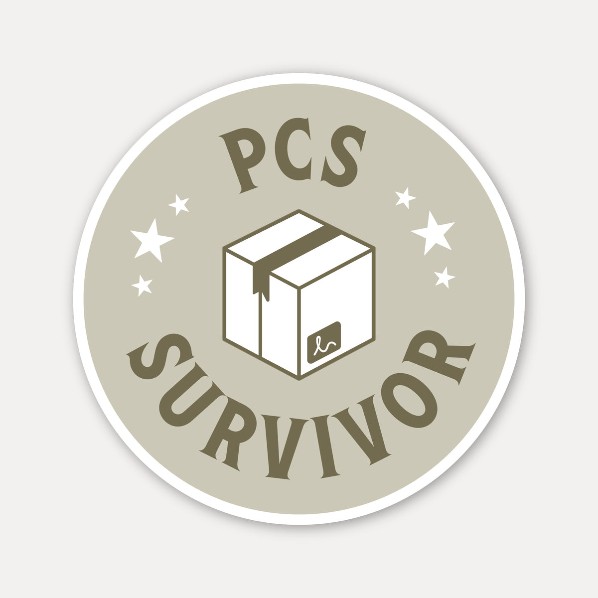 PCS Survivor Vinyl Sticker