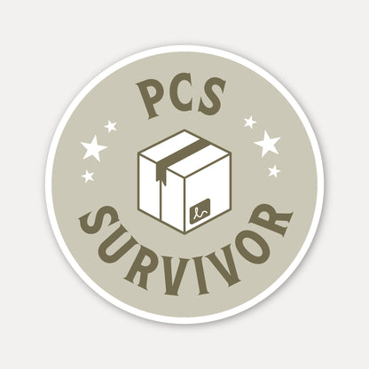 PCS Survivor Vinyl Sticker