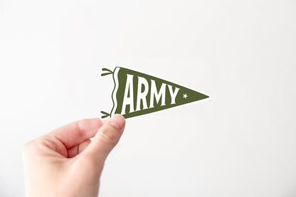 Army Pennant Vinyl Sticker